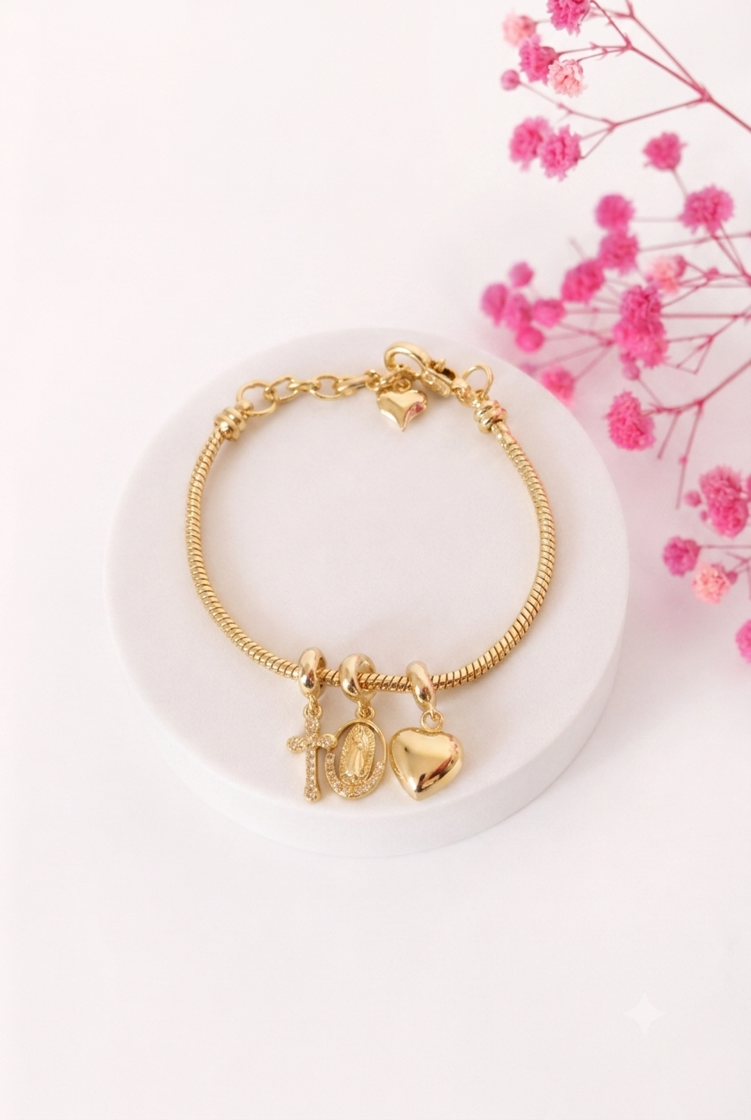 Pulsera Charms Simbolos del alma