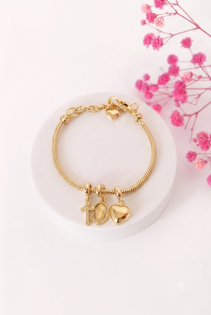 Pulsera Charms Simbolos del alma