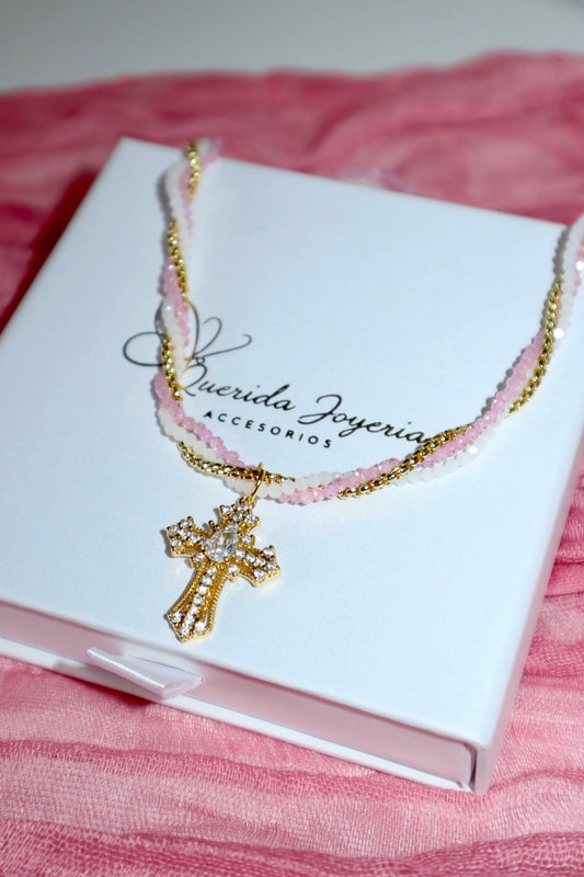 Collar Rosa Sagrada