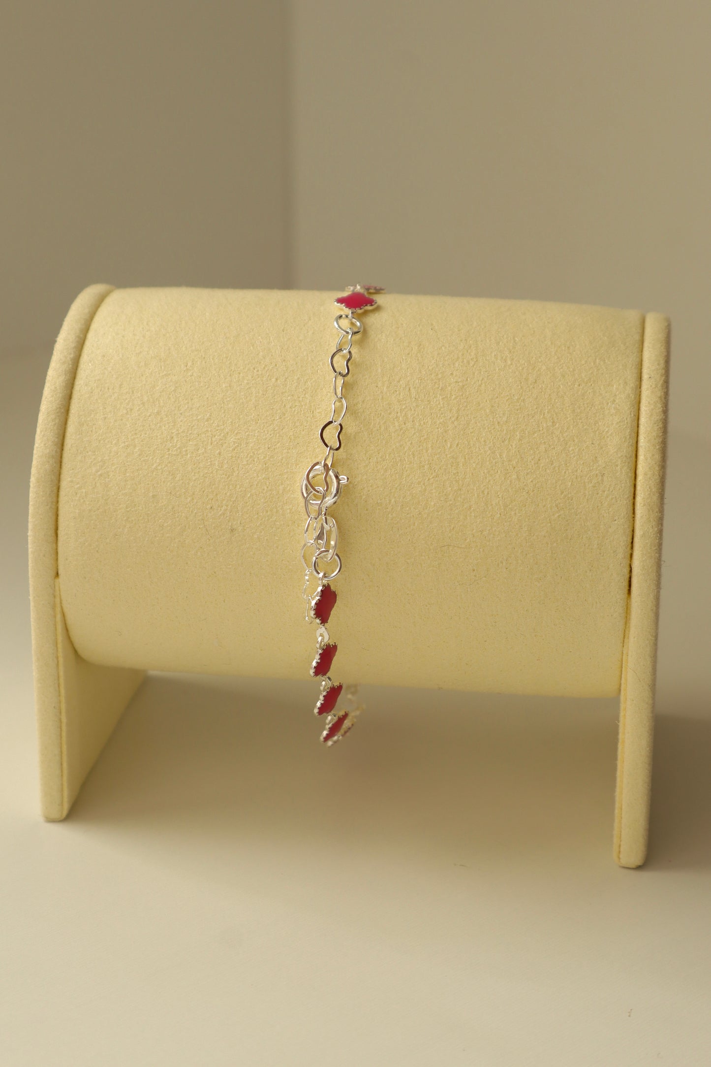 Pulsera Clover Rosé