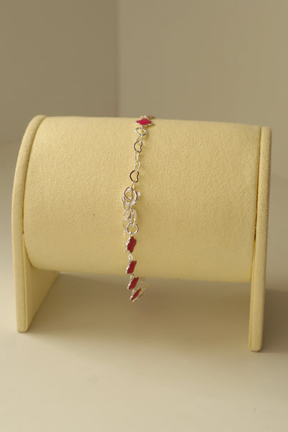 Pulsera Clover Rosé